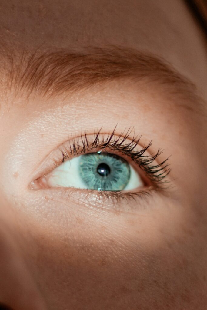 Ophthalmologist Stockerau 11 Illuminated eye as close-up